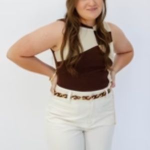 NEW! Sage & Frankie Patchwork Top